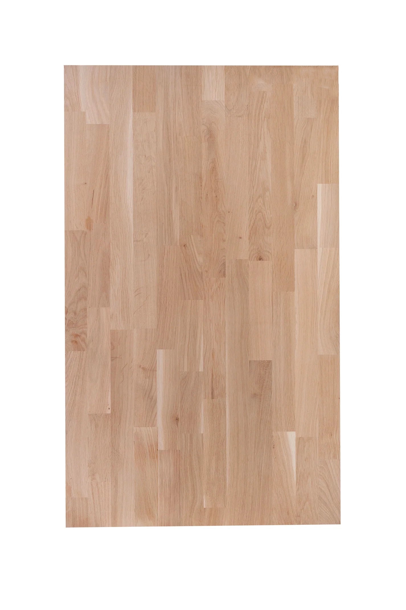 TABLERO ALISTONADO DE ROBLE LAMINA FINGER JOINT (sin nudos)