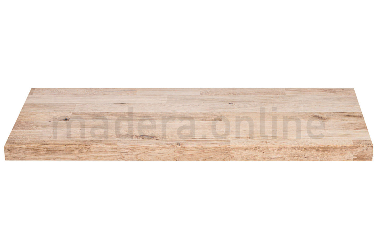 Peldaño de roble - Finger Joint - Con Nudos - Grosor 60 mm - ooaak