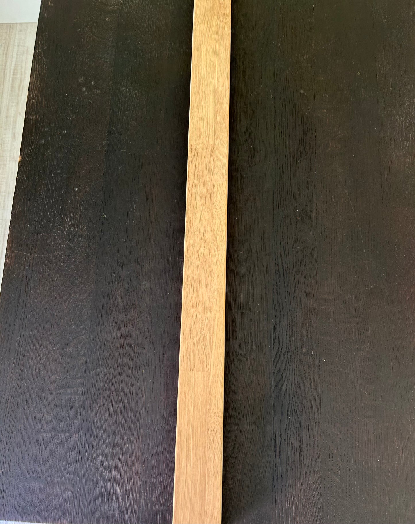 PASAMANOS DE ROBLE RECTANGULAR DE LAMINA FINGER JOINT