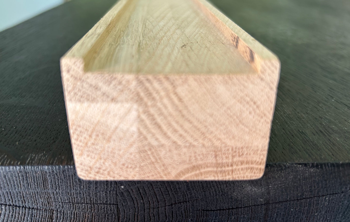 PASAMANOS DE ROBLE RECTANGULAR DE LAMINA FINGER JOINT