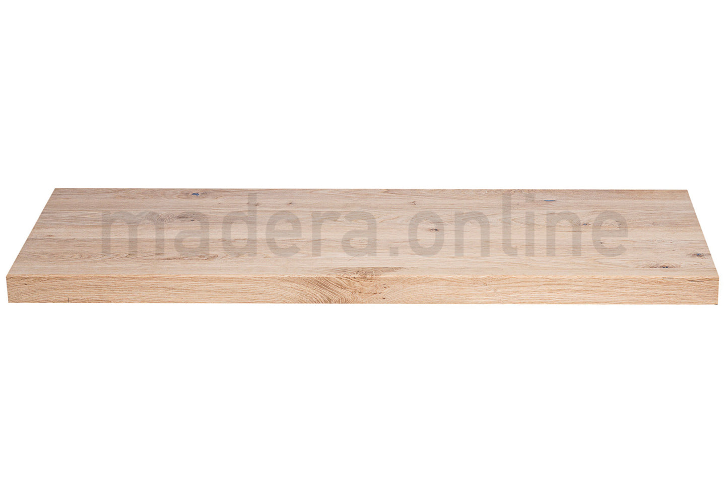 Peldaño de roble - Lamina Entera - Con Nudos - Grosor 60 mm - ooaak