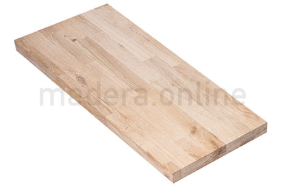 Peldaño de roble - Finger Joint - Con Nudos - Grosor 40 mm - ooaak