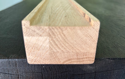 PASAMANOS DE ROBLE RECTANGULAR DE LAMINA FINGER JOINT